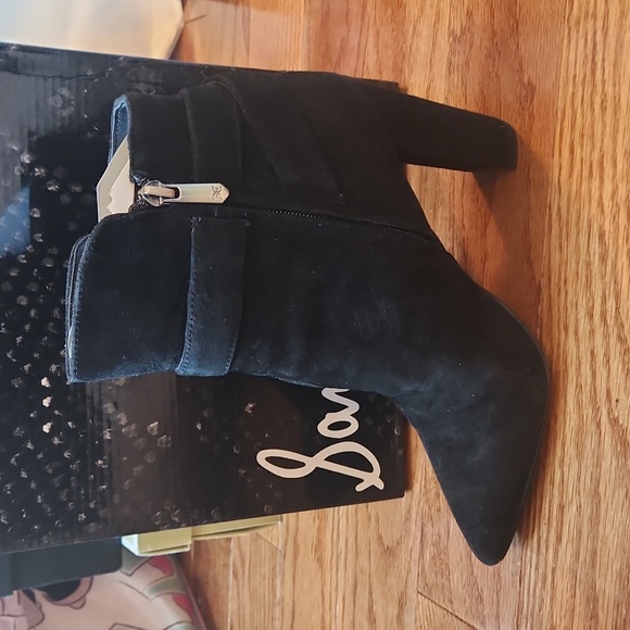 Sam Edelman Rita Suade Booties/Boots - Picture 7 of 12